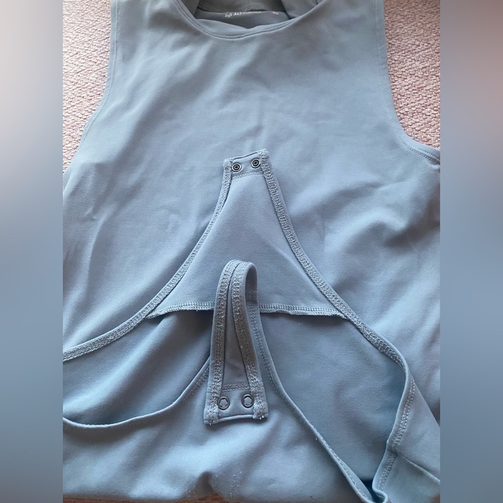 Abercrombie Bodysuit - soft a&f collection. Blue. Xs - Picture 5 of 5